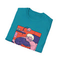 Girl reading book - Cozy at Home - Front Design - Premium Bio Unisex T-Shirt - Pure Face Streetwear