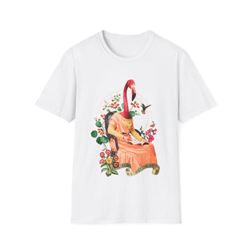 Flamingo - Animal Human - Unisex T-Shirt - Front Print