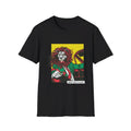 Lion Gangster driving - Comic Mafia - Front Design - Premium Bio Unisex T-Shirt - Pure Face Streetwear