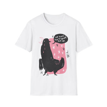 The stars don´t shine for me - Moody Birds - Unisex T-Shirt