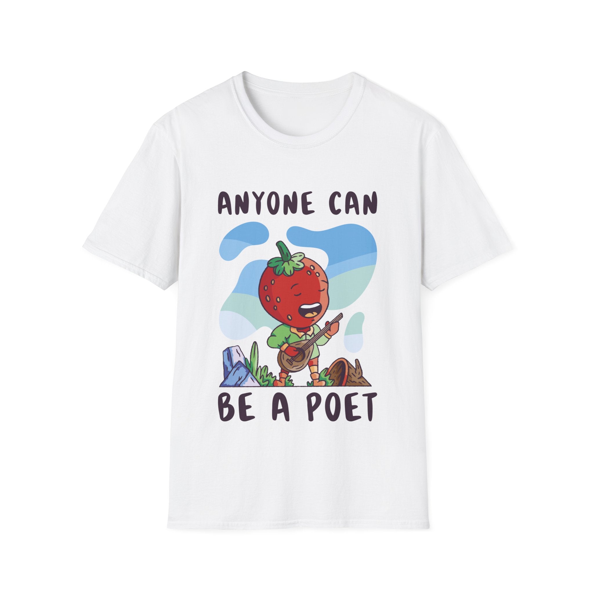 Strawberry - Funny Vegetable Characters Medieval - Unisex T-Shirt