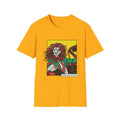 Lion Gangster driving - Comic Mafia - Front Design - Premium Bio Unisex T-Shirt - Pure Face Streetwear