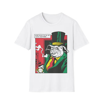 Mister Pig Money Man - Comic Mafia - Unisex T-Shirt