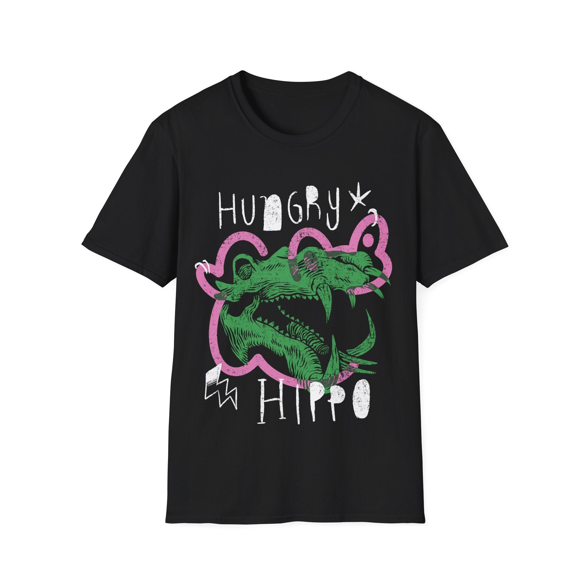 Hippo Skull - Punk Animal Skulls - Unisex T-Shirt