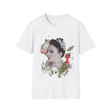 Woman - Quirky Collage - Unisex T-Shirt - Front Print