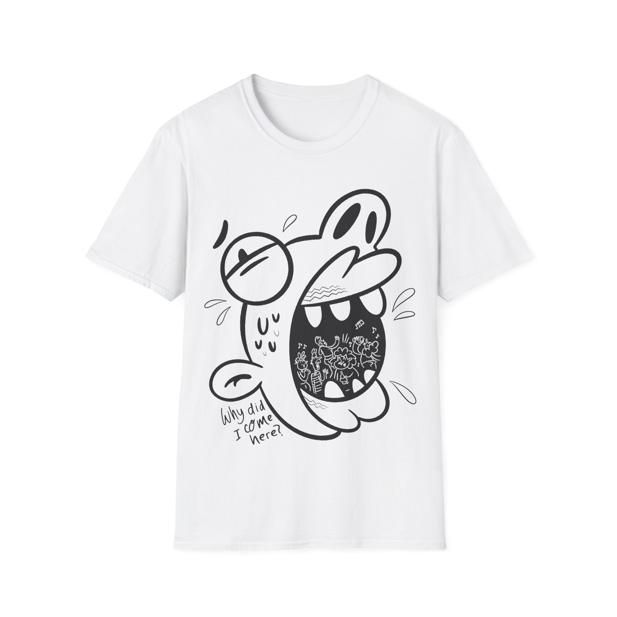 Social Anxiety Phobia - Doodle Fears - Unisex T-Shirt