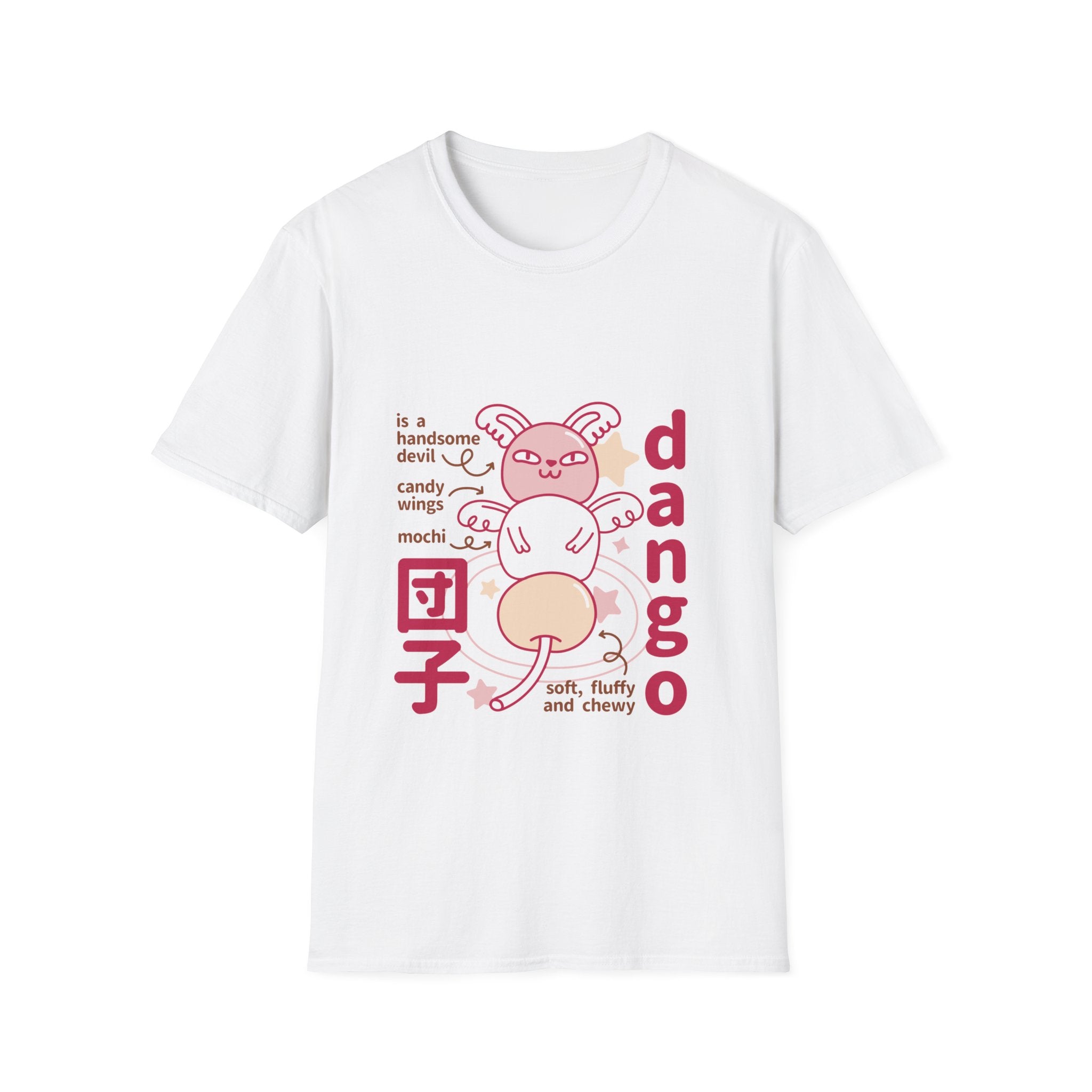 Dango - Cute Japanese Dessert Monsters - Unisex T-Shirt