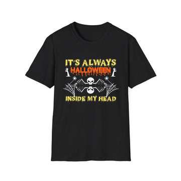 It´s always Halloween inside my Head - Halloween - Unisex T-Shirt