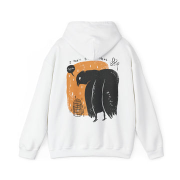 I don´t fit in here - Moody Birds - Unisex Hoodie