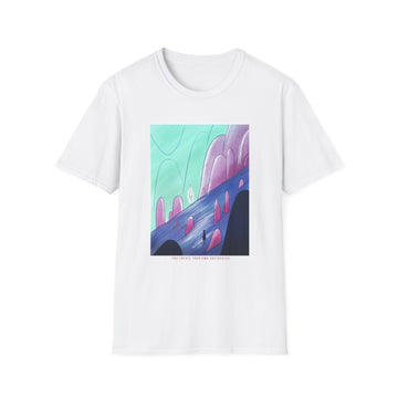 Diamond Fantasy Landscape - Watercolor Fantasy - Unisex T-Shirt