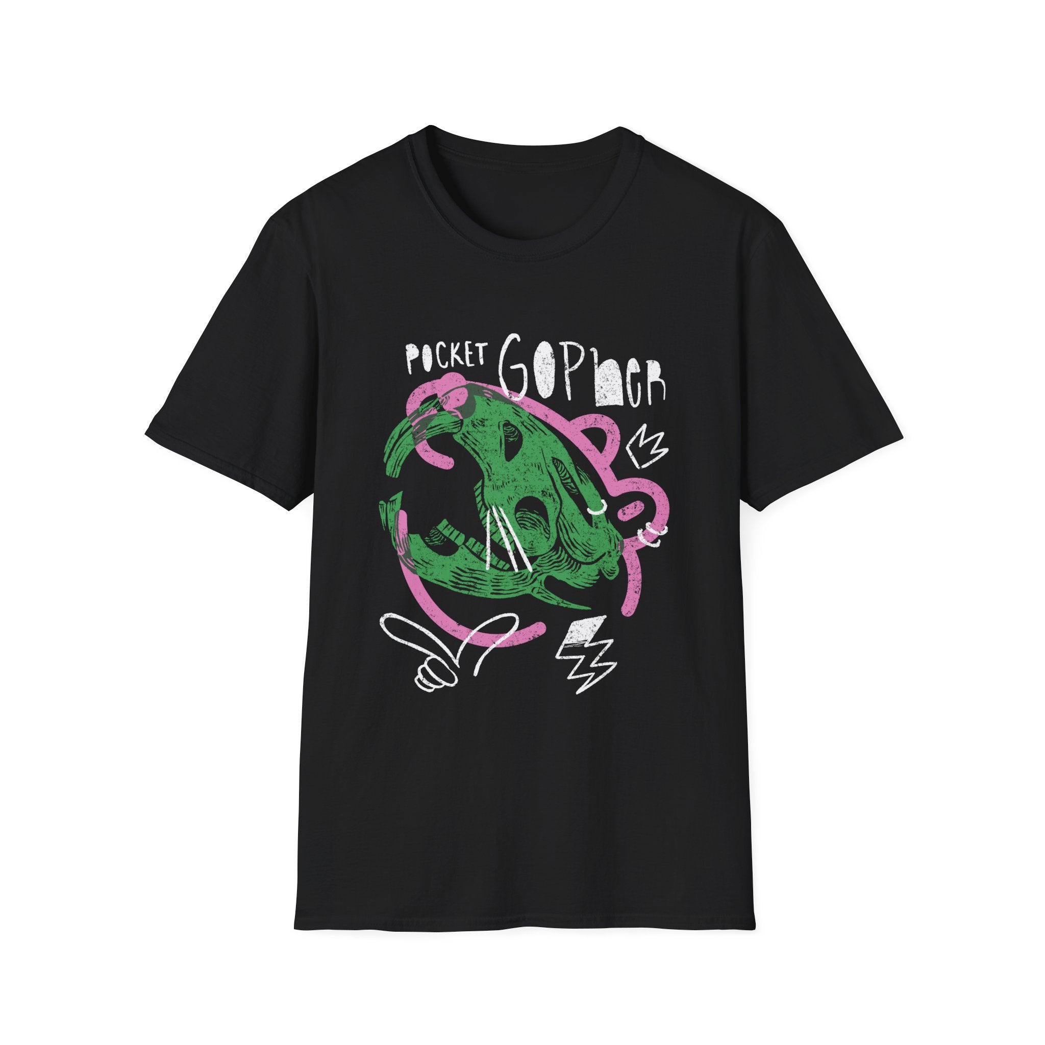 Gopher Skull - Punk Animal Skulls - Unisex T-Shirt