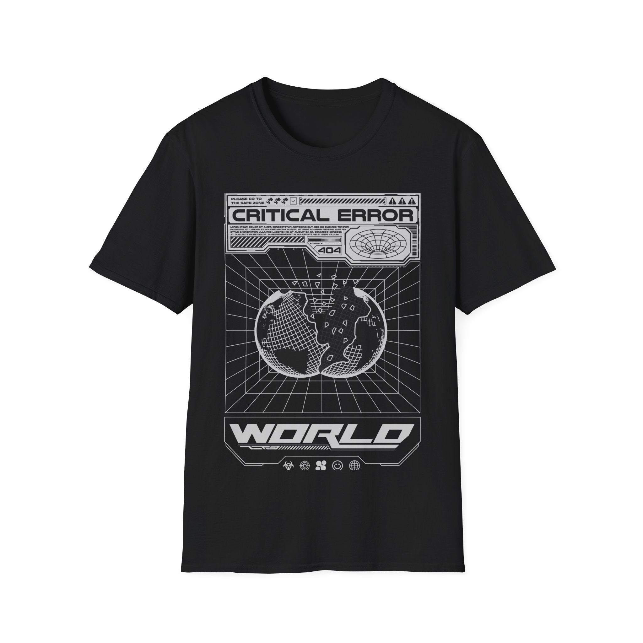 Critical Error World - Streetwear - Berlin Reality - Unisex T-Shirt