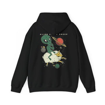 Alien Space Sheep - Alien Hobby Activities - Unisex Hoodie