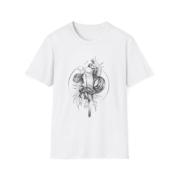 Hand drawn dead Bird - Hand Drawn Dark Gothic - Unisex T-Shirt