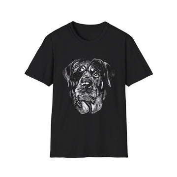 Eyepatch Rotweiler - Animals with Eye Patch - Unisex T-Shirt