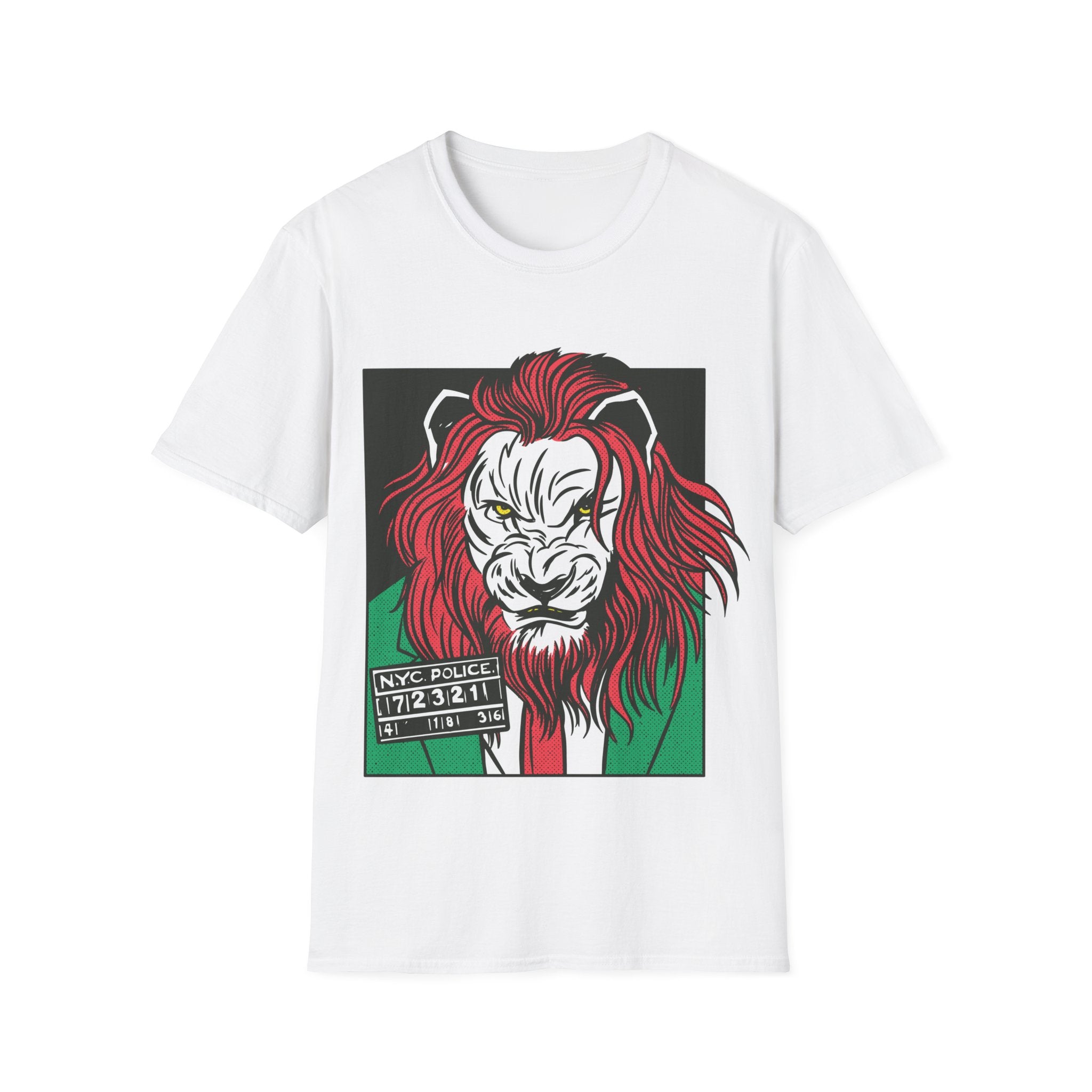 Lion - Comic Mafia - Unisex T-Shirt - Front Print