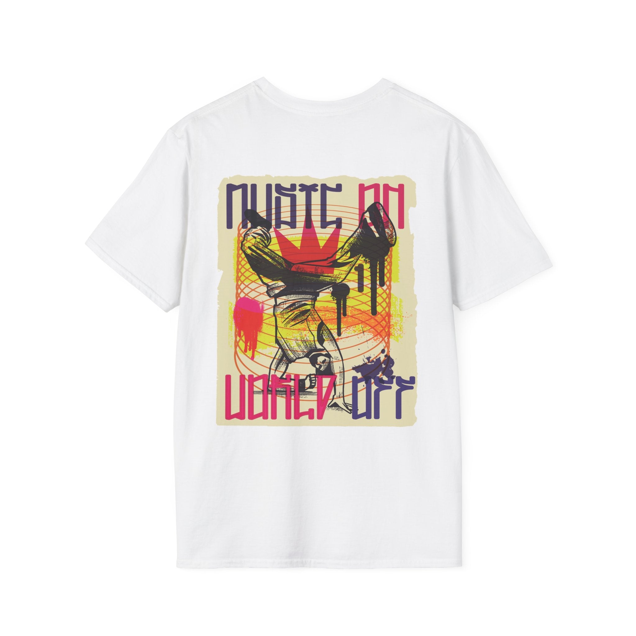 Breakdance - Urban Graffiti - Unisex T-Shirt - Back Print