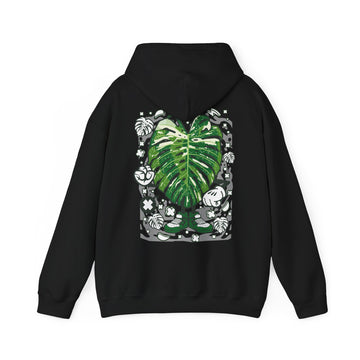 Monstera Thai Constellation - Cartoon Plants - Unisex Hoodie