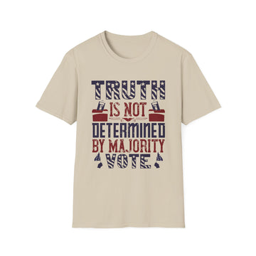 Truth is not determined by majority vote - Political - Front Design - Premium Bio Unisex T-Shirt