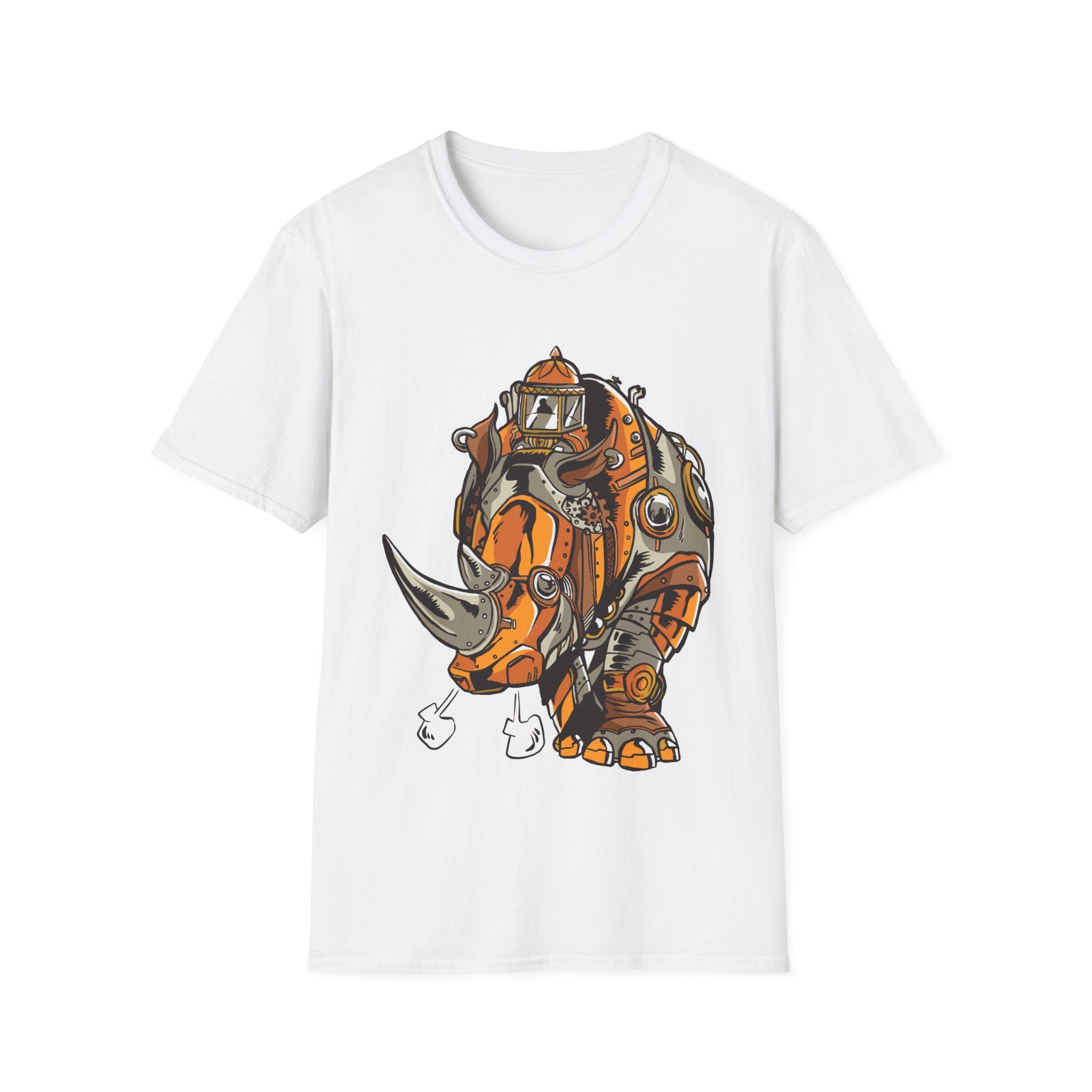 Rhino - Steampunk Animals - Unisex T-Shirt