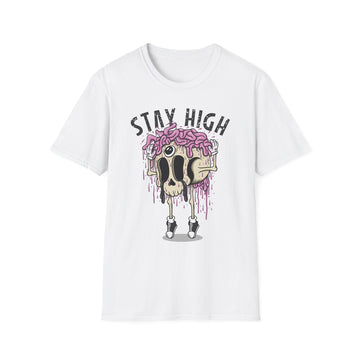 Stay High Skull - Streetwear - I'm Fine Kollektion - Unisex T-Shirt