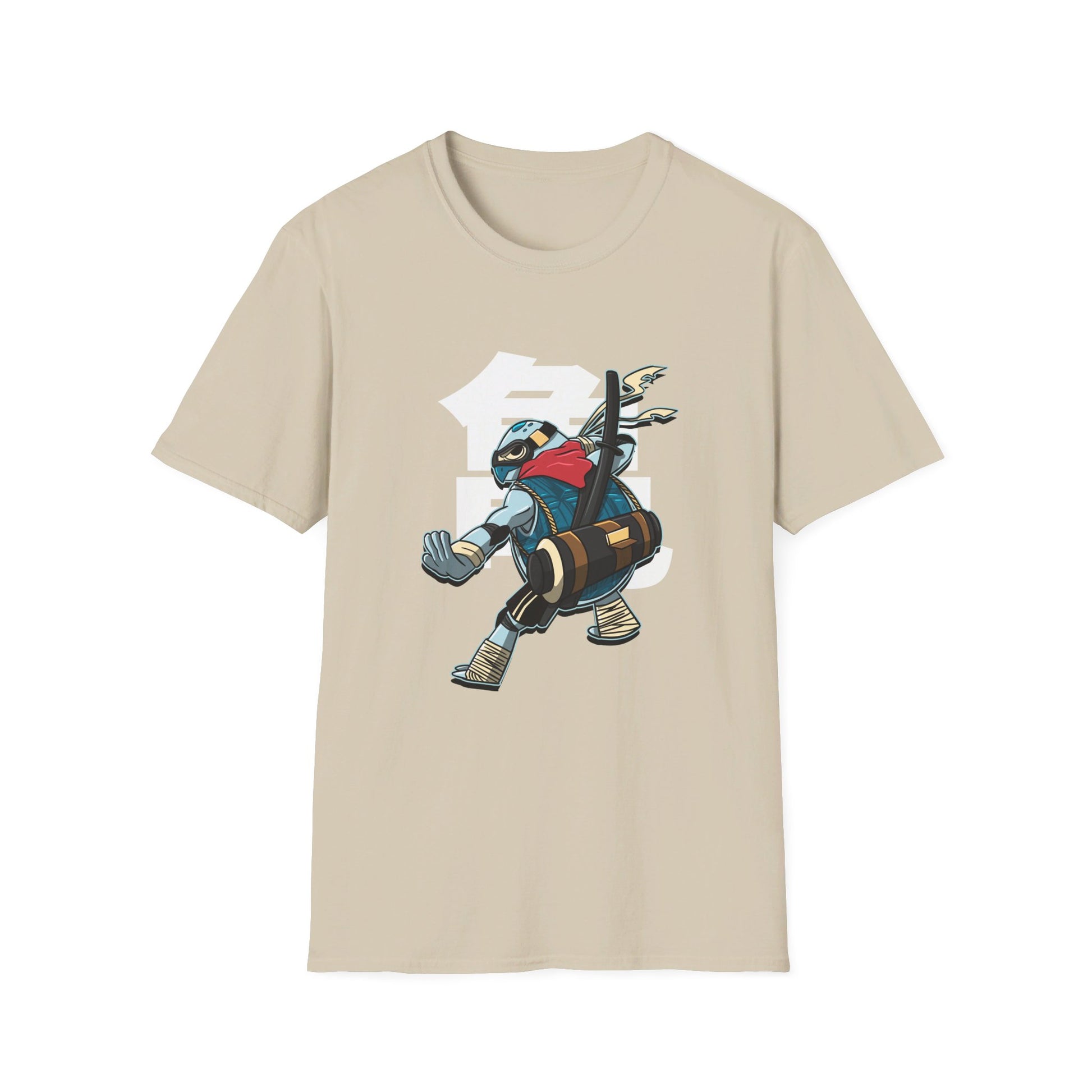 Turtle - Warrior Animals - Front Design - Premium Bio Unisex T-Shirt - Pure Face Streetwear