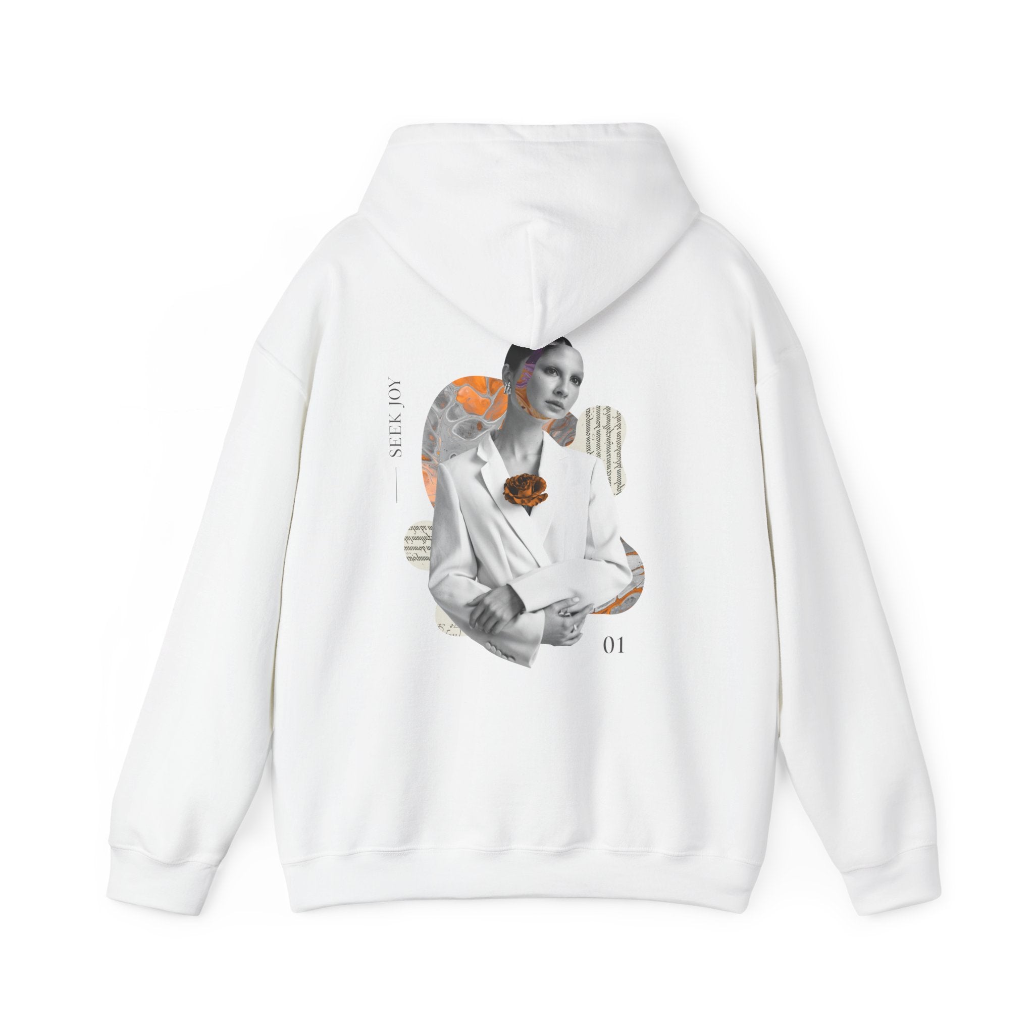 Seek Joy - Modern Collage - Unisex Hoodie