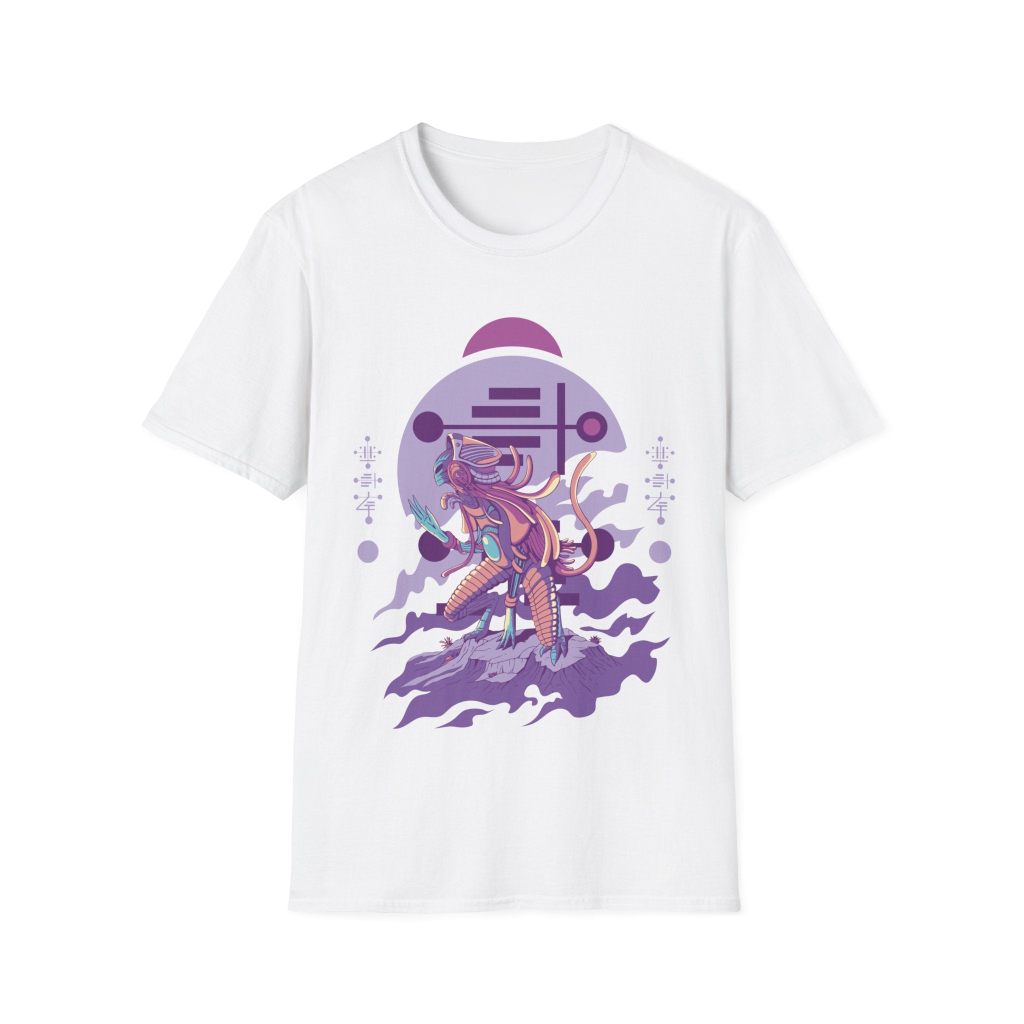 Alien Creature kneeling - Alien Warrior - Unisex T-Shirt