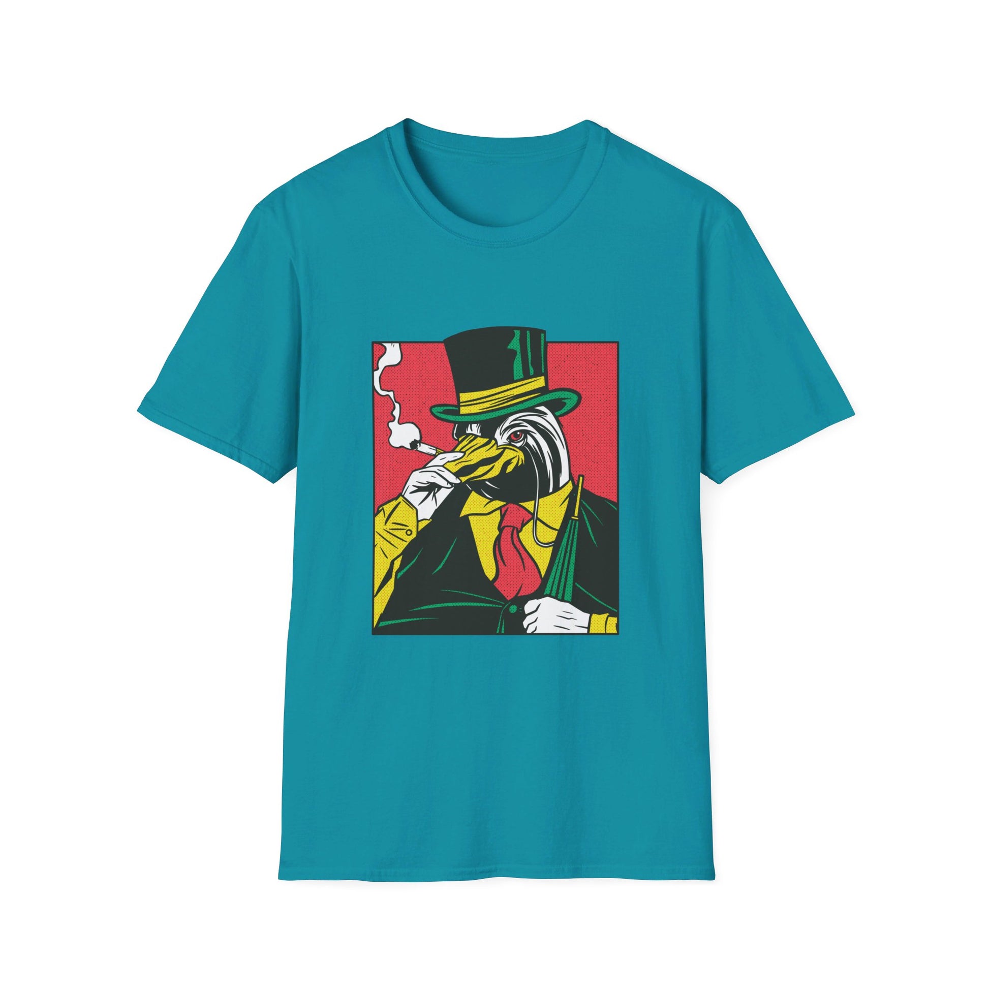 Mister Penguin - Comic Mafia - Front Design - Premium Bio Unisex T-Shirt - Pure Face Streetwear