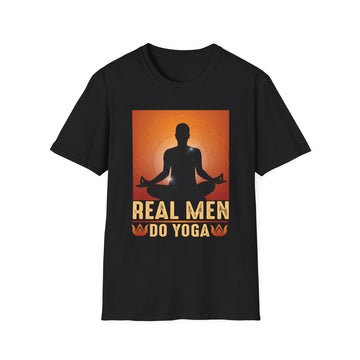 Real Men do Yoga - Yoga - Unisex T-Shirt