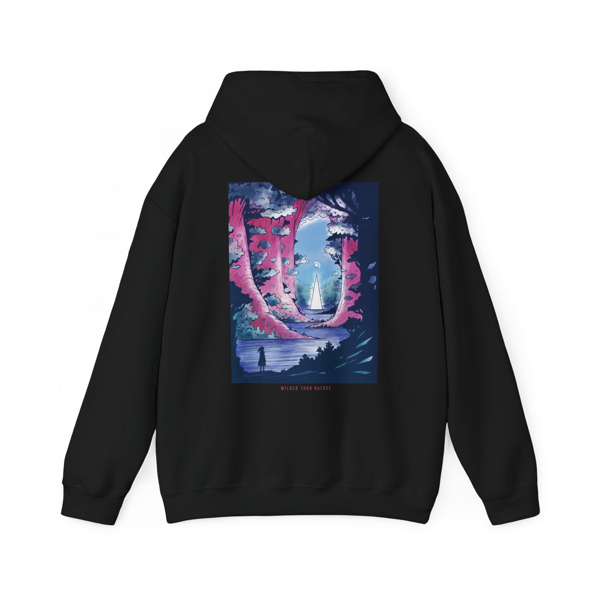 Giant Trees - Watercolor Fantasy - Unisex Hoodie