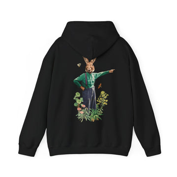 Rabbit - Animal Human - Unisex Hoodie