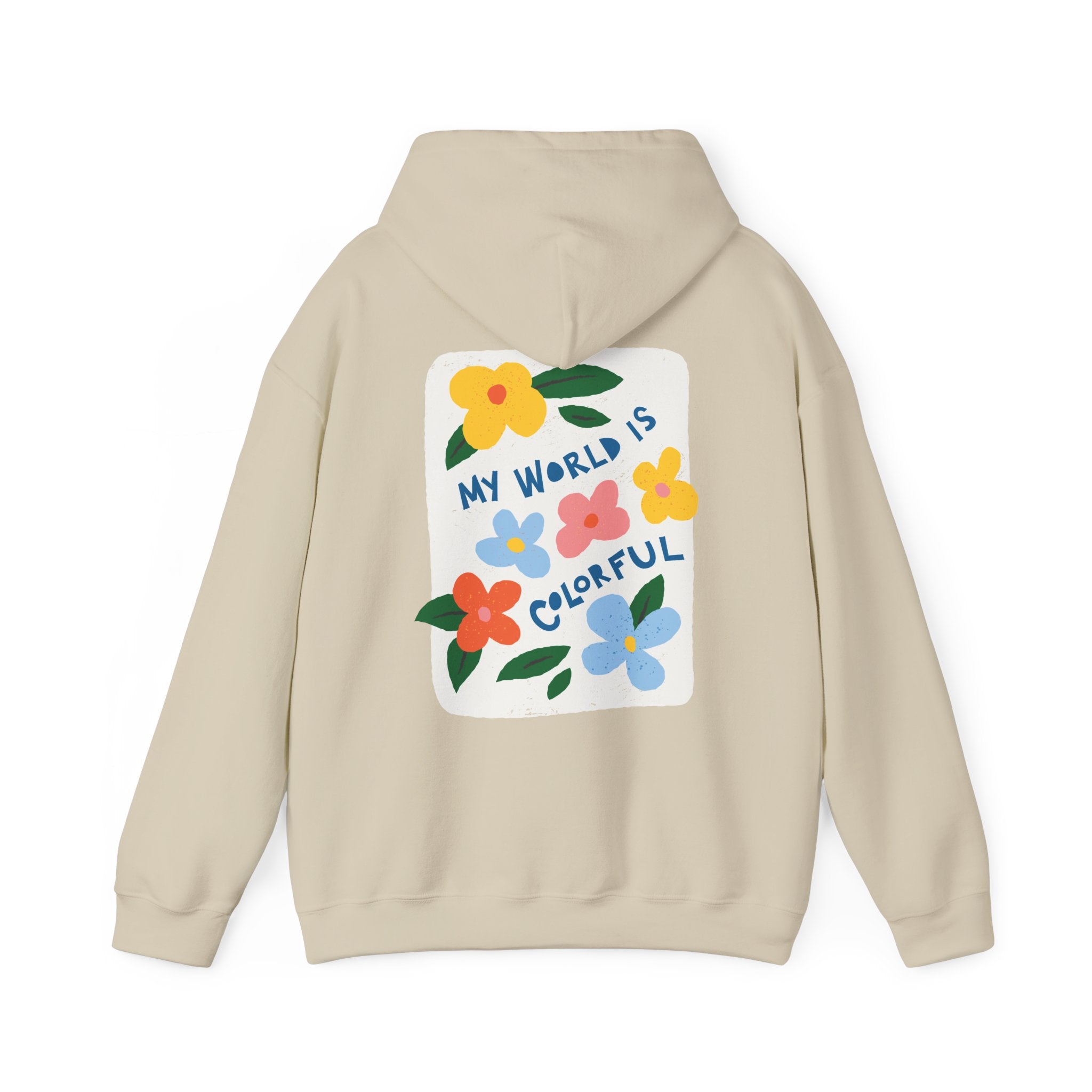 Lovely Colorful Flowers - Blooming Flowers - Unisex Hoodie