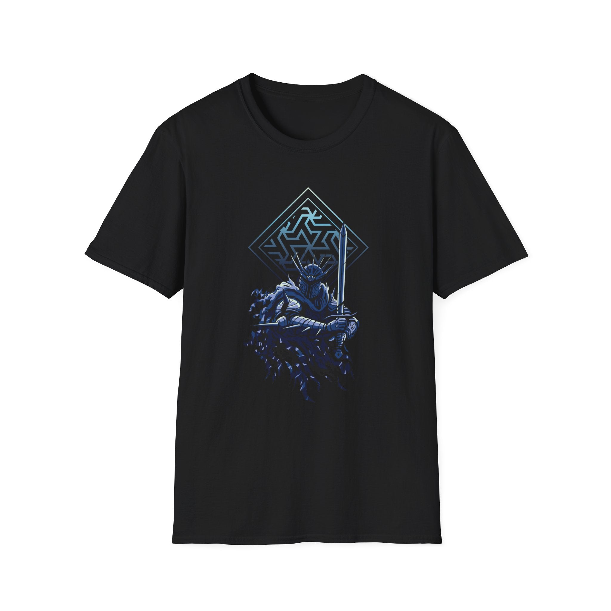 Dark Sword Knight - Dark RPG Warrior - Unisex T-Shirt