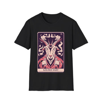 Wizard Goat - Magical Tarot Card - Unisex T-Shirt