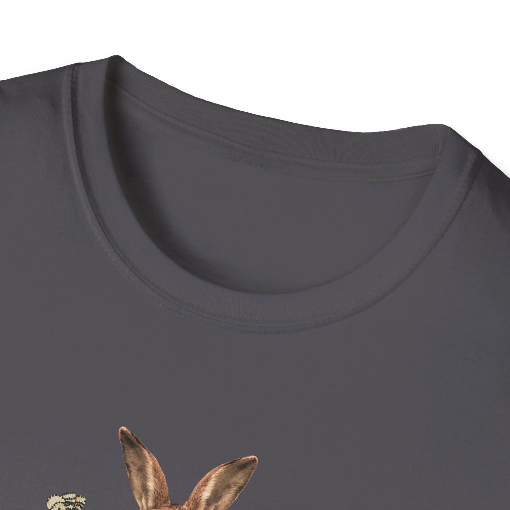 Rabbit - Animal Human - Front Design - Premium Bio Unisex T-Shirt - Pure Face Streetwear