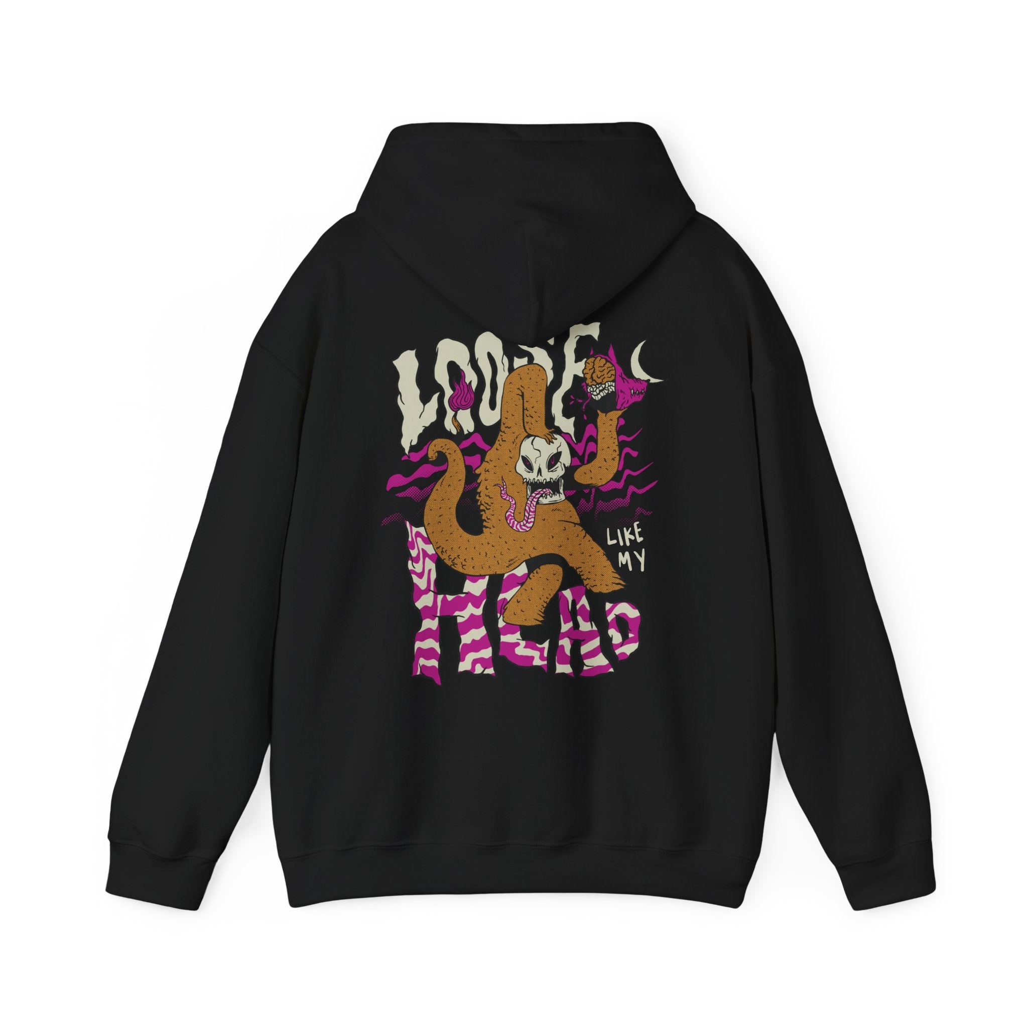 Loose like my Head - Trippy Monsters - Unisex Hoodie