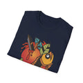 Fish Tattoo - Old School Tattoo - Front Design - Premium Bio Unisex T-Shirt - Pure Face Streetwear