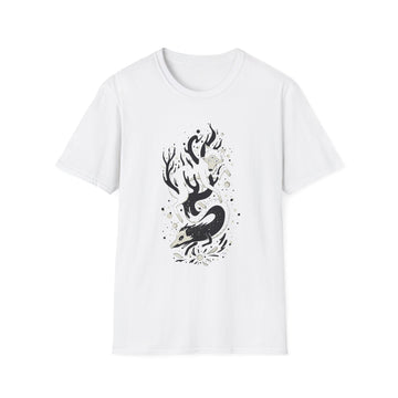 Three eyed Wolf - Magical Wolf - Unisex T-Shirt