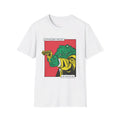 Alligator with Gun - Comic Mafia - Front Design - Premium Bio Unisex T-Shirt - Pure Face Streetwear