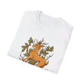 Deer Oak - Animals In Nature - Front Design - Premium Bio Unisex T-Shirt - Pure Face Streetwear