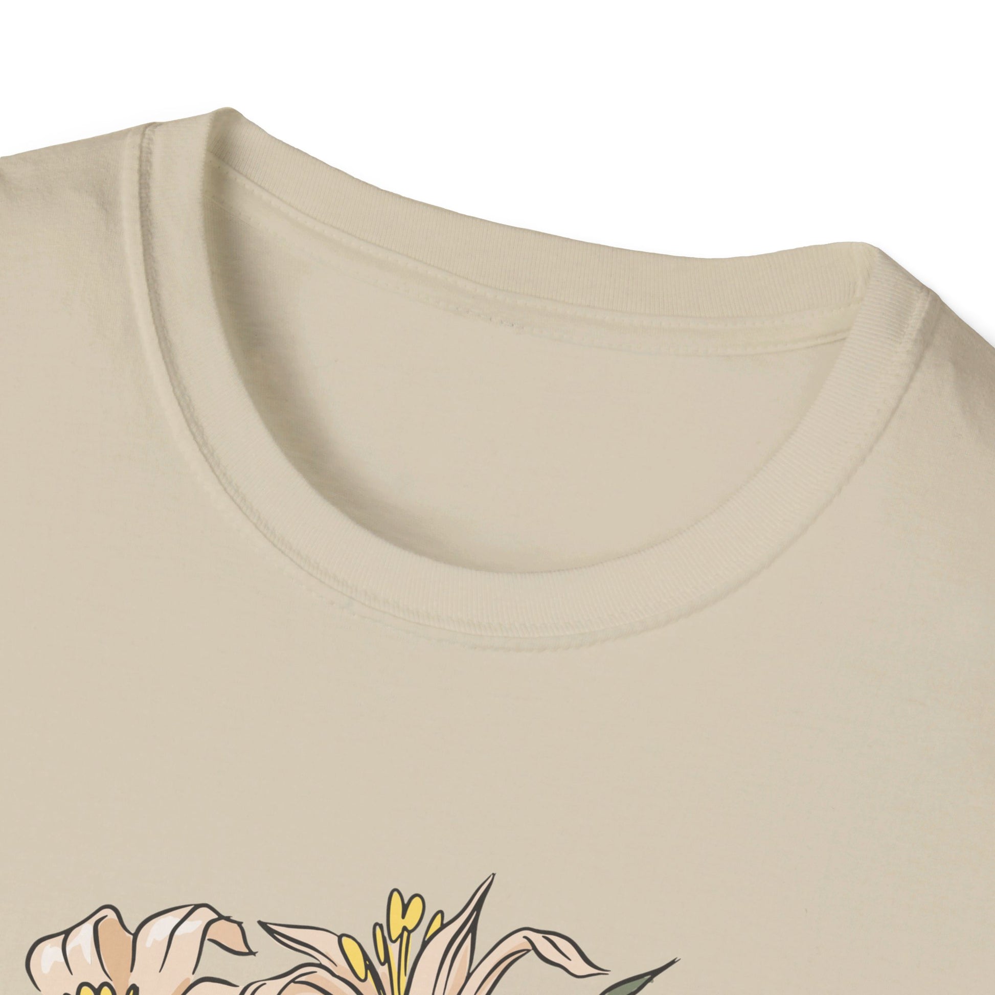 Frog Lilies - Animals In Nature - Front Design - Premium Bio Unisex T-Shirt - Pure Face Streetwear