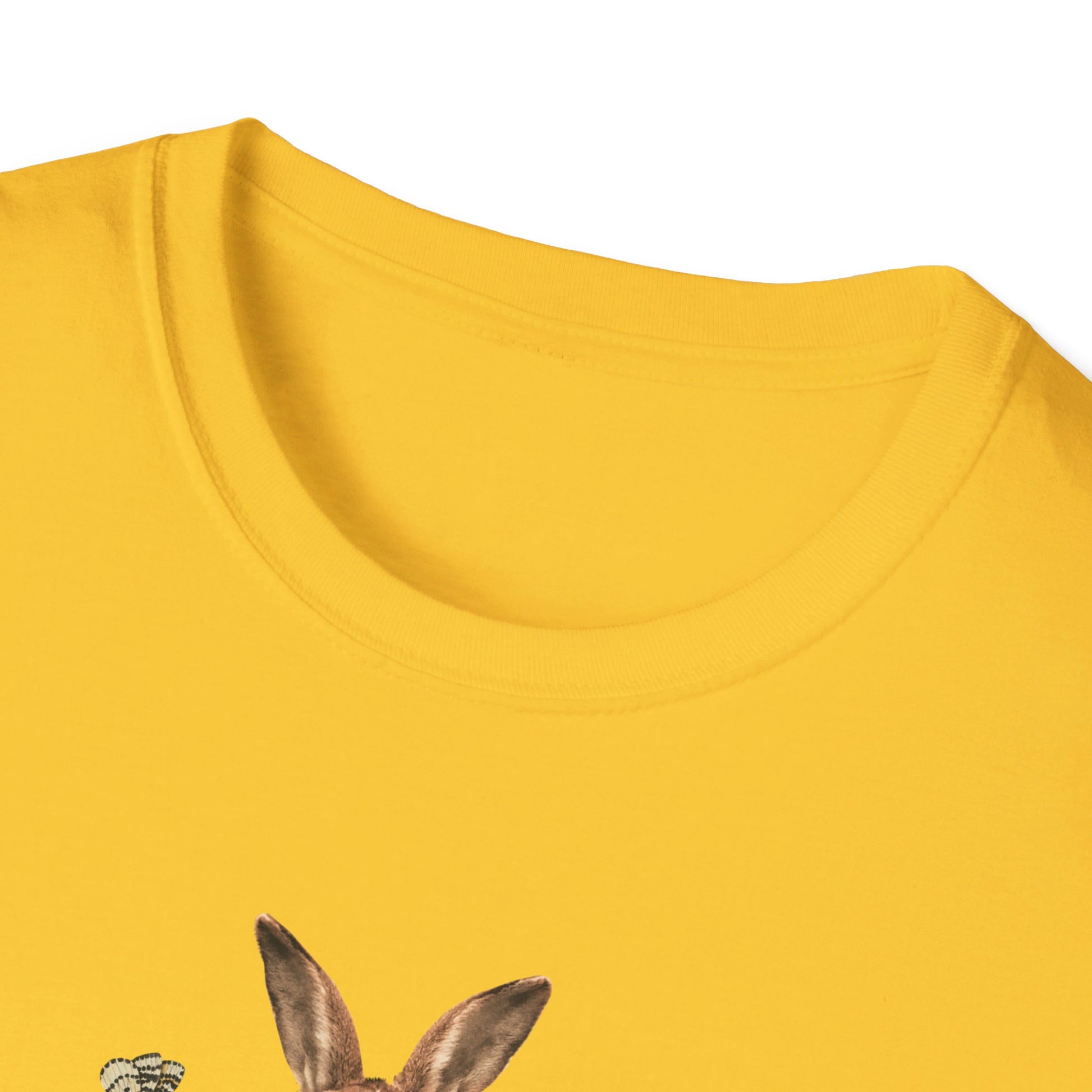 Rabbit - Animal Human - Front Design - Premium Bio Unisex T-Shirt - Pure Face Streetwear