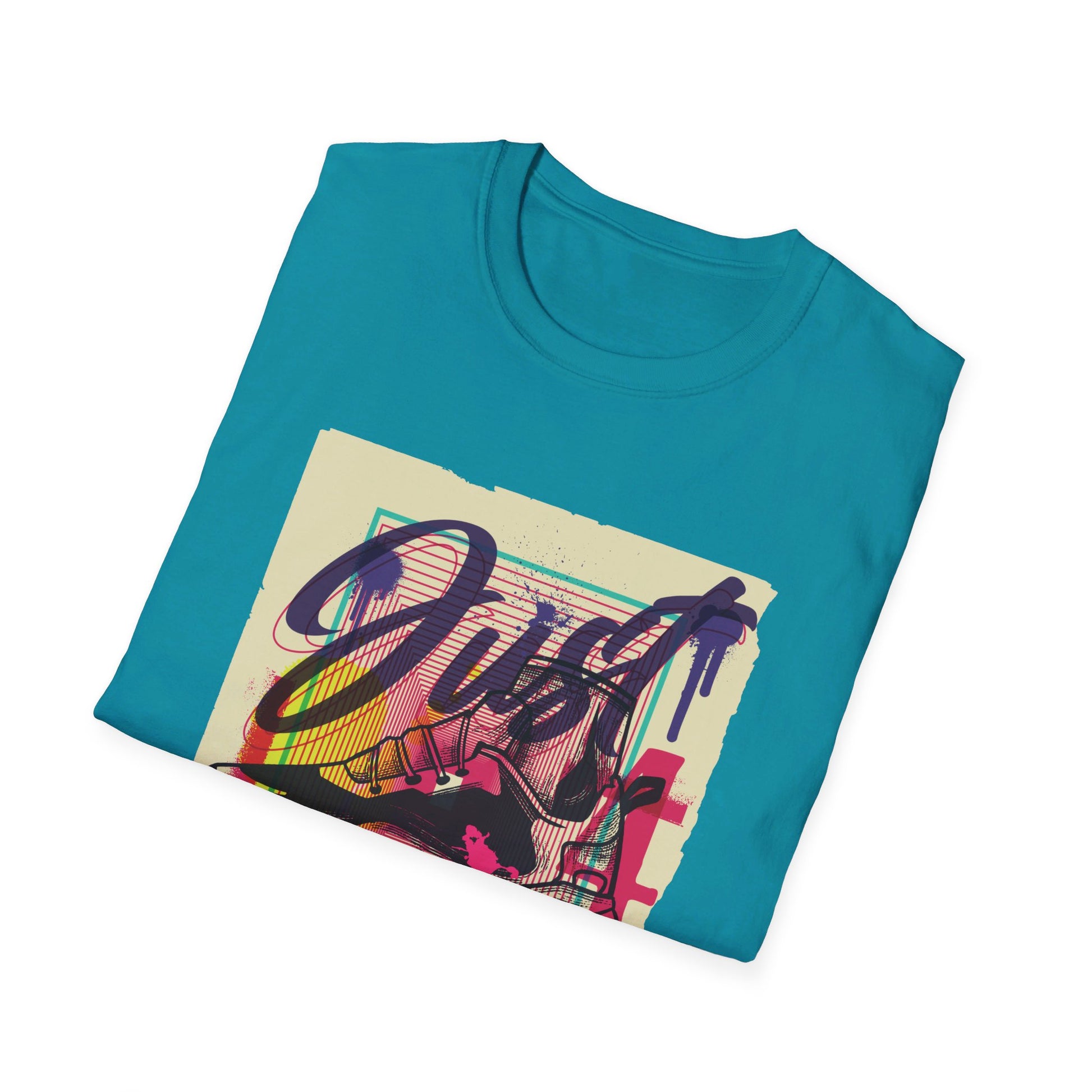 Just Shoes - Urban Graffiti - Front Design - Premium Bio Unisex T-Shirt - Pure Face Streetwear