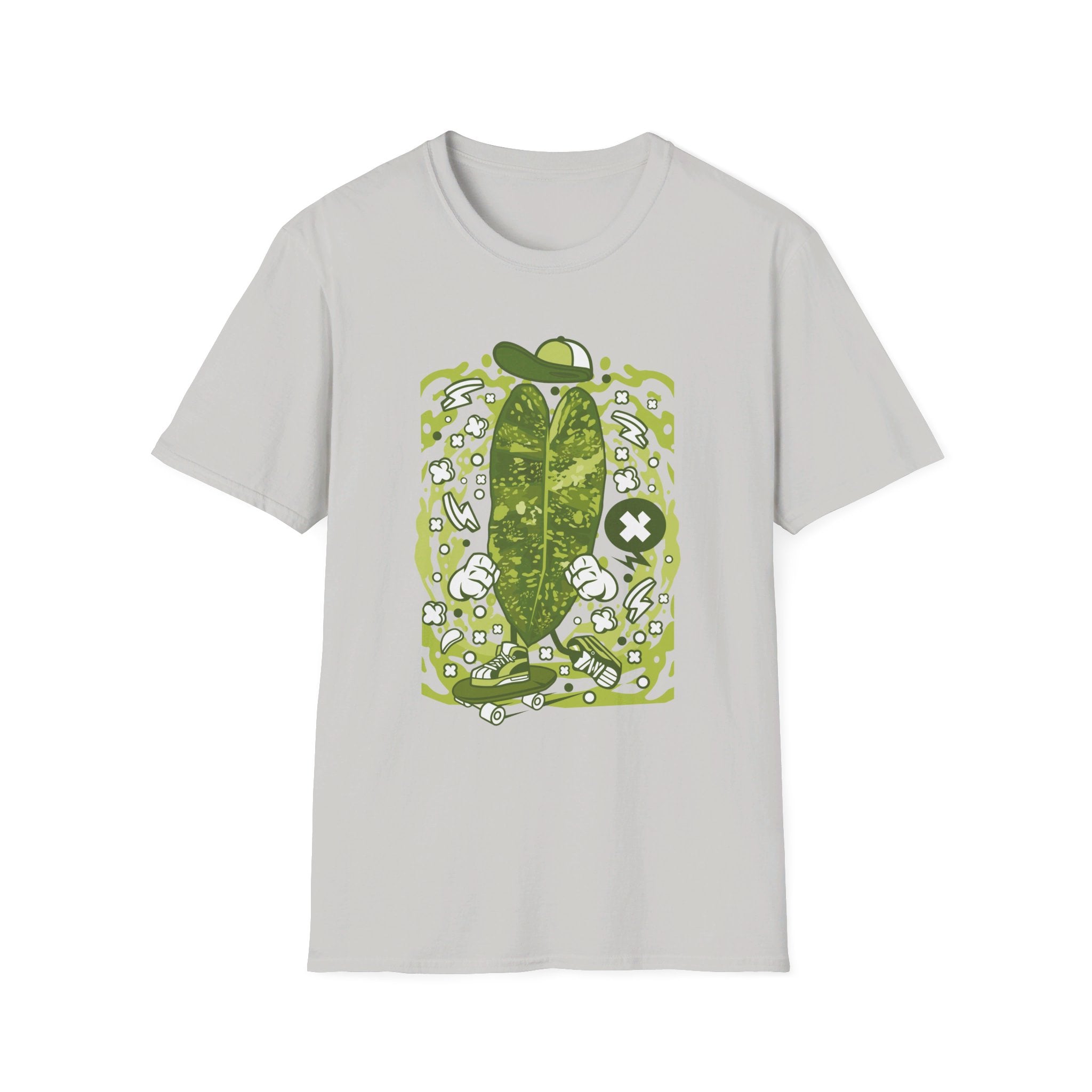 Jose Buono - Cartoon Plants - Front Design - Premium Bio Unisex T-Shirt