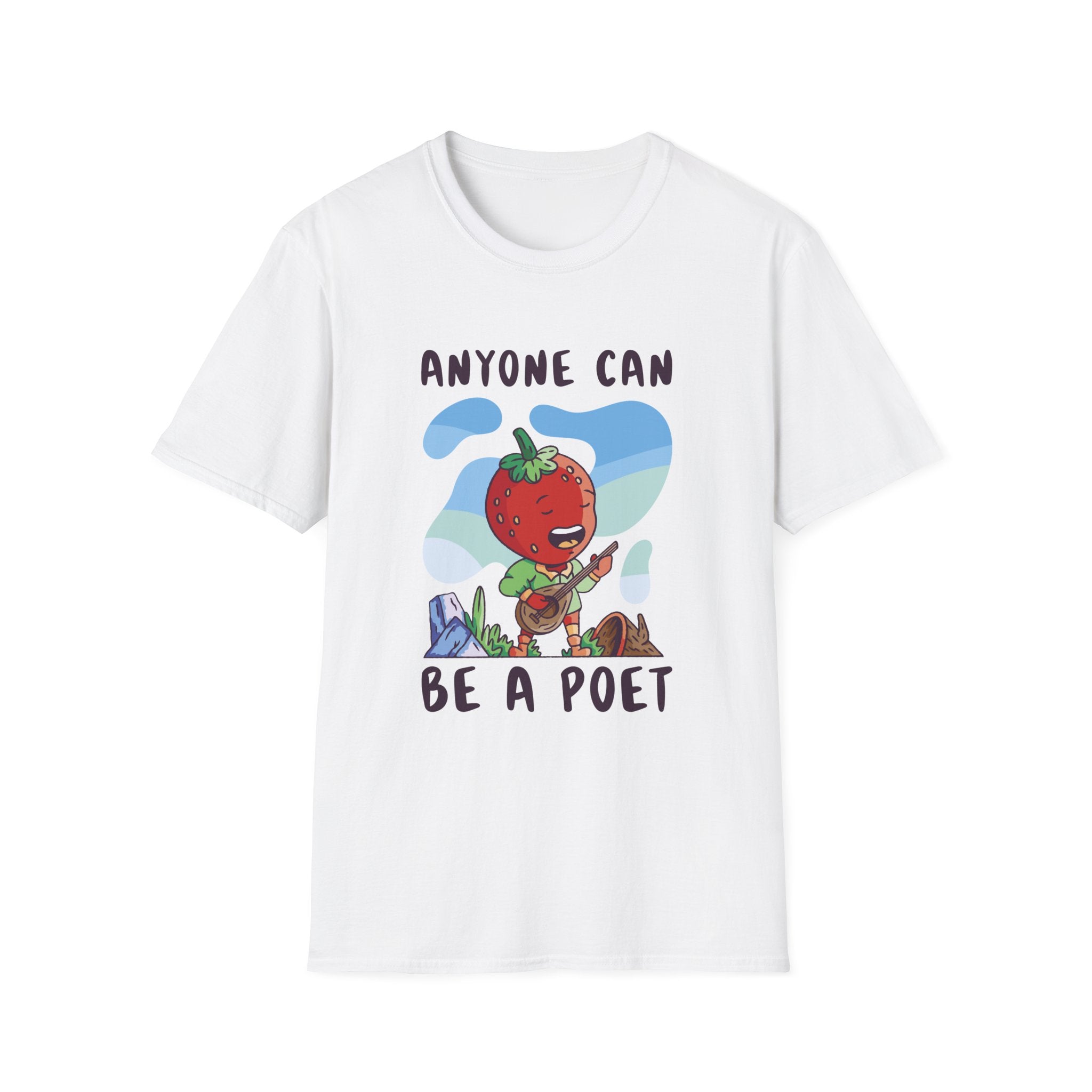 Strawberry - Funny Vegetable Characters Medieval - Unisex T-Shirt