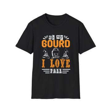 Oh my Gourd I Love Fall - Halloween - Unisex T-Shirt