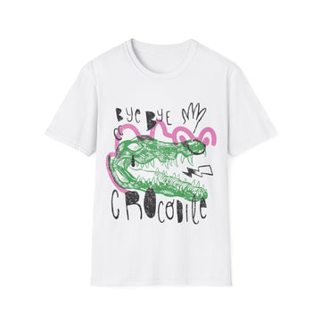 Crocodile Skull - Punk Animal Skulls - Unisex T-Shirt