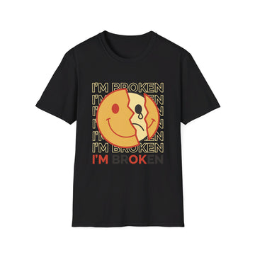 I´m Broken - Streetwear - Joker Edition - Front Design - Premium Bio Unisex T-Shirt