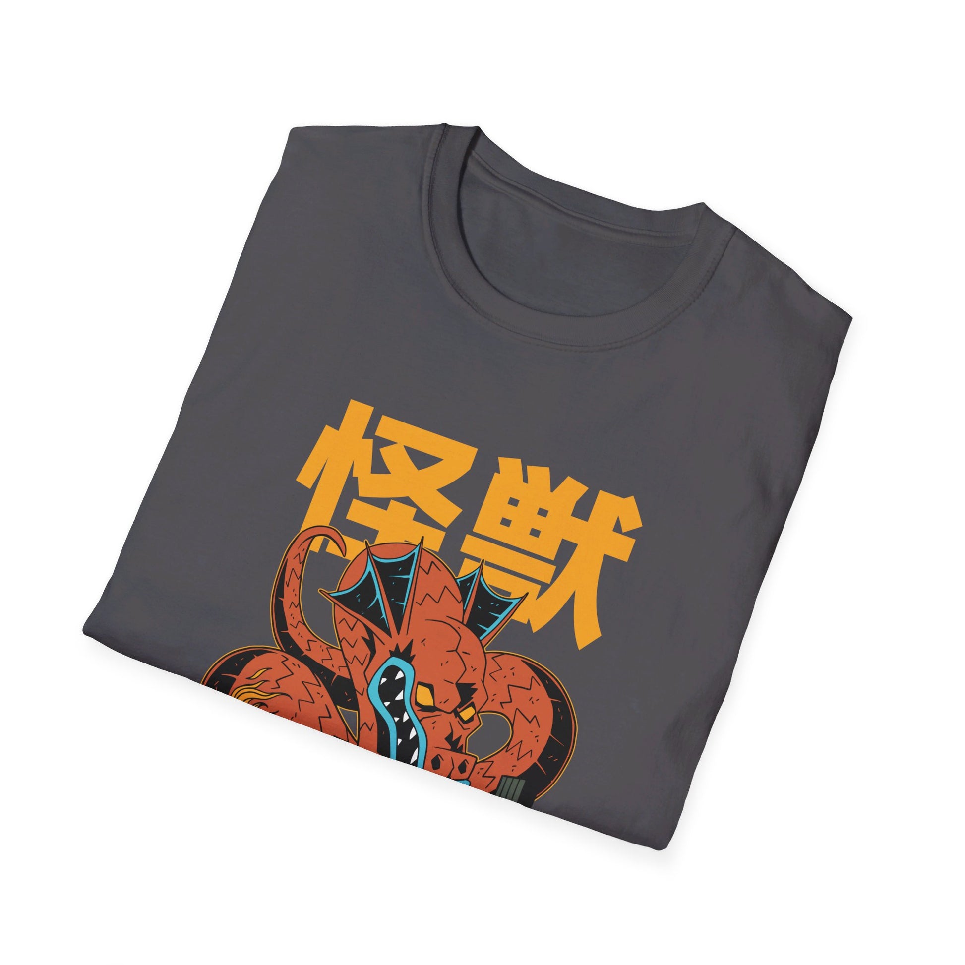 Dragon - Kaiju Monster - Front Design - Premium Bio Unisex T-Shirt - Pure Face Streetwear